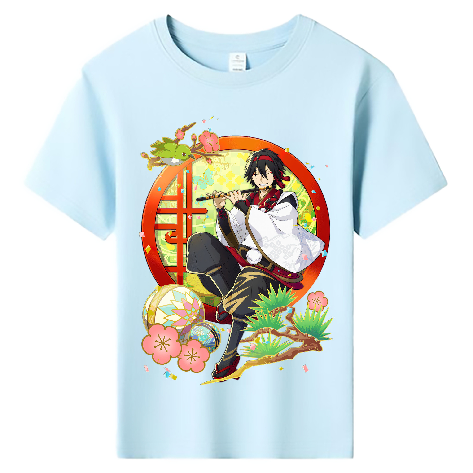 （画像用） 文豪ストレイドッグス Bungo Stray Dogs 綿100％キッズTシャツ（フロントプリント）